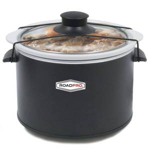 lot 15 image: Brand New Road Pro 12V Travel Slow Cooker