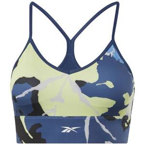 lot 54 image: Brand New Reebok Womens Meet You There Camo-Print Sport Bra