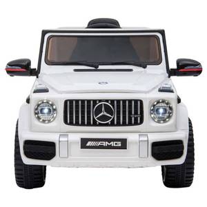 lot 5 image: Brand New Unopened Box Best Ride on Cars Mercedes G-63 12V Ride-On - White