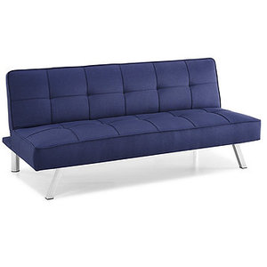 lot 51 image: Brand New Serta Cobie Microfiber Convertible Futon Sofa Bed