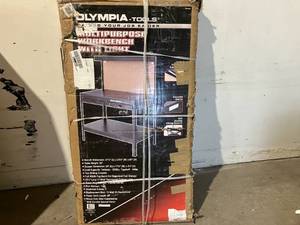 Olympia Tools Black Multi-Purpose Workbench With Light