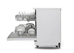 BLACKDECKER 17.64 in. White Portable Freestanding Dishwasher
