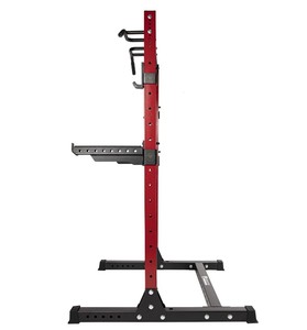 Signature Fitness 1,000 Pound Capacity Power Rack Squat Stand with J-Hooks and Safety Spotter Arms