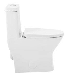 Swiss Madison Sublime II 1-Piece 0.81.28 GPF Dual Flush Compact Toilet with Seat in White
