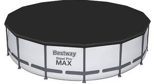Bestway Steel Pro MAX 15 ft. x 42 in. 3,955 Gallon Above Ground Pool Set with Filter, Pump, Ladder & Cover