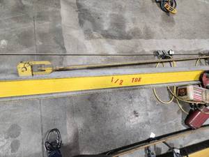 Coffing 12-Ton Overhead Crane Chain Hoist with 16 12-Ton Beam