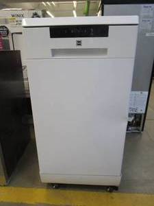 lot 518 image: RCA 18 in. White Electronic Portable 120-volt Dishwasher with 3-Cycles with 8 Place Settings Capacity (SMALL DENT ON DOOR, NEW CONDITION)