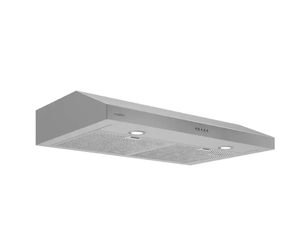 lot 570 image: Ancona Slim S3D 30 in. Non-Vented Under Cabinet Range Hood with LED in Stainless Steel (OPEN BOX)