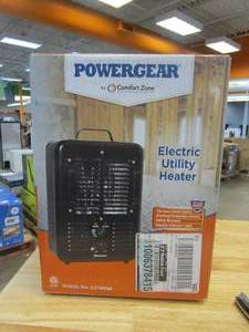 lot 561 image: Comfort Zone 1500-Watt Electric Milkhouse Utility Heater (OPEN BOX)