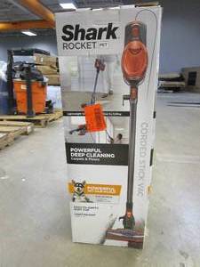 lot 585 image: Shark Rocket Corded Stick Vacuum (USED, RUNS)