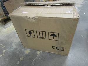 lot 630 image: VEVOR 0.35 cu. ft. Mini Fridge in White Lightweight Compact Refrigerator without Freezer Bedroom Car Boat Dorm Skincare (OPEN BOX)