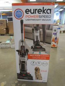 lot 711 image: Eureka PowerSpeed Multi-Surface Upright Bagless Vacuum Cleaner (OPEN BOX)