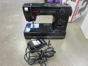lot 780 image: Janome HD1000 Black Edition 14-Stitch Industrial-Grade Sewing Machine (MACHINE ONLY)