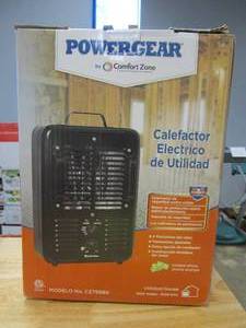lot 690 image: Comfort Zone 1500-Watt Electric Milkhouse Utility Heater (OPEN BOX)