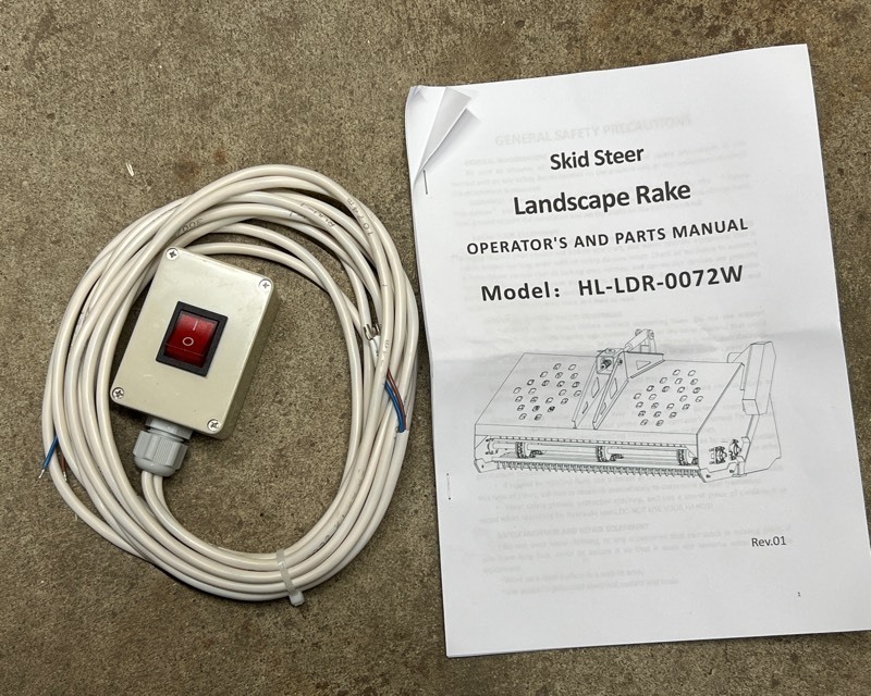 Landscape Rake Attachment