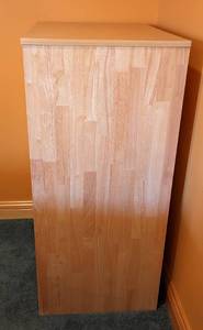 lot 77 image: Blonde Wood Dresser