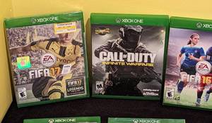lot 66 image: XBOX One Games