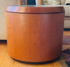 lot 15 image: Circular Accent Table