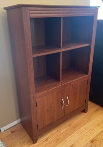 lot 26 image: Swell Shelf with Cabinet Bottom
