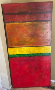 lot 87 image: 2 Large Canvas Prints