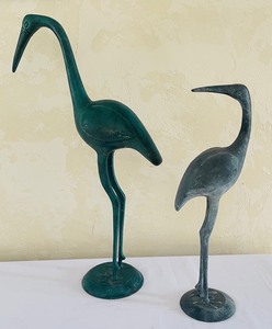 lot 161 image: Outstanding Outdoor Metal Birds