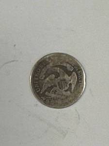 lot 6 image: 1835 Silver Dime