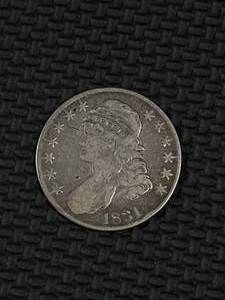lot 8 image: 1831 Fifty Cent Piece (192 years old)