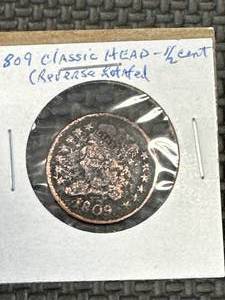 lot 36 image: 1809 Half Cent