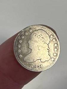 lot 53 image: 1831 Capped Bust Dime