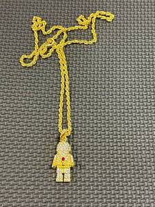 lot 80 image: Space Man Necklace