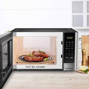 lot 11 image: Black & Decker Microwave Oven  Countertop Stainless Steel New
