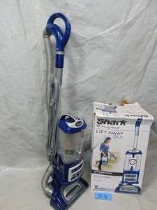 lot 23 image: Shark NV360 Navigator Lift-Away Deluxe Upright Vacuum, Blue