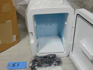 lot 51 image: AstroAI Mini Fridge,15 Can 10 Liter Coolers & Refrigerators Mini Cooler, ACDC