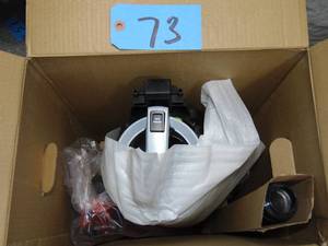 lot 73 image: BISSELL 2252 CleanView Handheld Swivel Upright Bagless Vacuum,wSwivel Steering