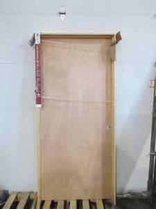lot 95 image: 3 Pack Lot Damaged Jeld-Wen Interior Doors 36x80