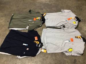 Mix Lot of Carhartt Tees, Customer returns, Review all pictures
