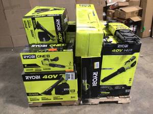 Mix Lot of Ryobi Tools, Customer returns, Blowers, Review all pictures