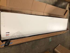 lot 8 image: Clopay  Classic Collection 9 ft. x 7 ft. 6.5 R-Value Insulated White Garage Door Customer return, Review all pictures