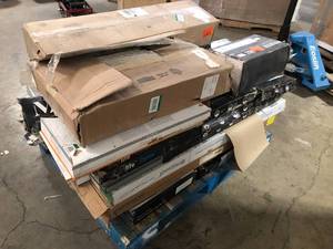 lot 10 image: Mix Lot of Cap-A-Thread Stairs, Ceramic Flooring, Customer returns, Review all pictures