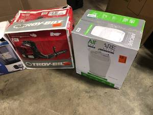 lot 14 image: Mix Lot of Tools, Blower, and Small Appliances Customer return, Review all pictures