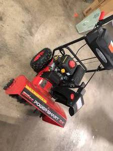 lot 23 image: PowerSmart 24in Snow Blower, Customer return, in Working Order Review all pictures