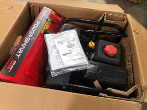 lot 28 image: PowerSmart  26 in. 2-Stage Gas Snow Blower with LED Light Electric Start, Customer return, Review all pictures