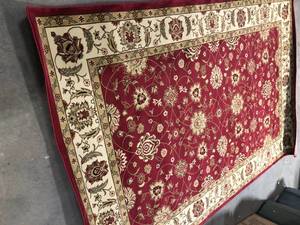 lot 29 image: Concord Global Trading Ankara Zeigler Red 5 ft. x 7 ft. Area Rug