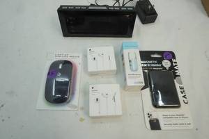 card holder, EarPods ,mouse
