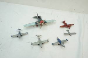 vintage Hubley metal airplanes