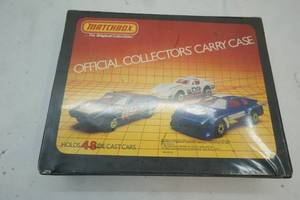 official Matchbox carry case with cars