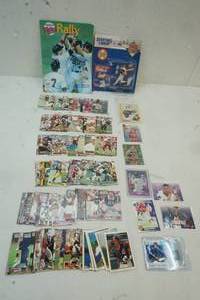 starting lineup 1995 edition Jose Canseco, Mn twins rally and baseball, basketball and football cards