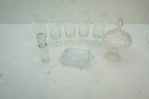 stemmed glasses