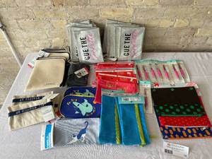 Large Lot of School Supplies Pencil Holders and More