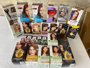Lot of Various Hair Coloring and Dyes